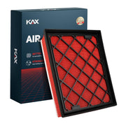 KAX front view of CA11480 filter showing clean fit and easy swap benefit