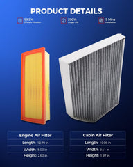 KAX cabin filter close-up showing coconut shell-activated charcoal for odor control