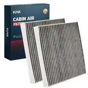 KAX CF12820 front packaging showing 2-pack and fitment benefits