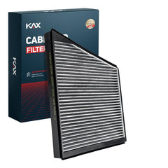 KAX front packaging showing CF9785 filter and fitment benefit