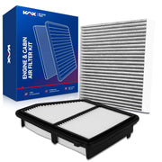 KAX engine air filter front view showing fit and airflow benefit