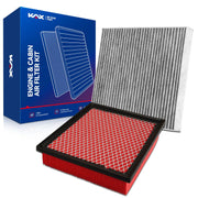 KAX front packaging showing both engine and cabin filters, simplifies maintenance