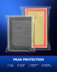 KAX filters held in hand showing size and fit clarity