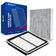 KAX front packaging showing both filters and kit convenience