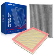 KAX front packaging showing both engine and cabin filters and easy kit benefit