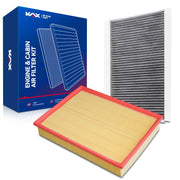 KAX front packaging showing both filters and included kit benefits