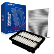 KAX kit front packaging showing both engine and cabin filters for easy identification
