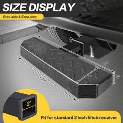 KAYCENTOP close-up of textured rubber step pad for slip-resistant footing
