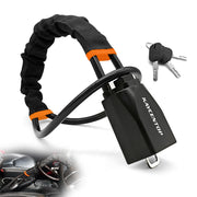 KAYCENTOP front view showing compact lock and visible deterrent benefit