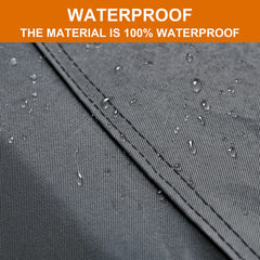kayme close-up of seven-layer fabric demonstrating waterproof durability