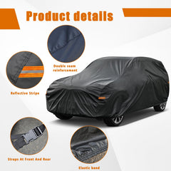 kayme reflective stripe detail improving night visibility and safety