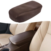 KBH front view of brown armrest cover showing precise fit and refreshed look