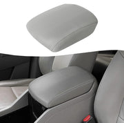 KBH front view of gray console cover showing OEM-style fit and restored look