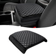 KBH front view of console cover showing neat fit and improved comfort