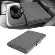 KBH front view center console cover showing neat seam and protection benefit
