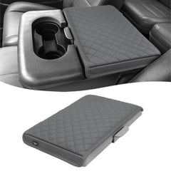 KBH front view center console cover showing neat seam and protection benefit