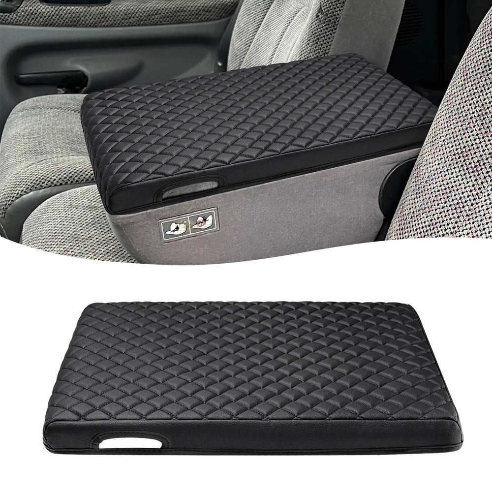 KBH front view console cover showing neat fit and visual upgrade benefit