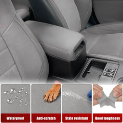 KBH soft-touch vinyl texture close-up showing comfortable surface and easy cleaning