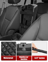 KBH underside showing elastic straps and buckles for secure installation