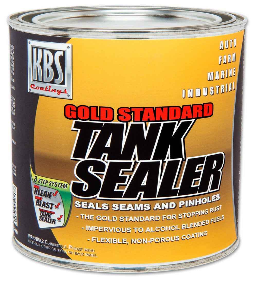 KBS Coatings front packaging showing product and quantity, clear identification benefit