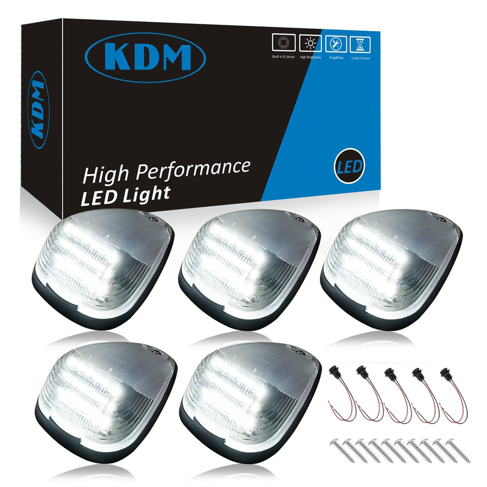 KDM front view of marker light showing clean fit and modern look