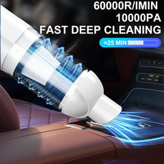 KEALAS LED light illuminating dark crevice, easier spot cleaning benefit