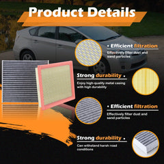 Kefly engine air filter installed in engine bay improving airflow
