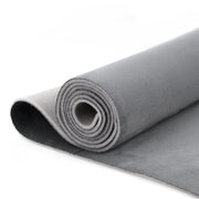 Kefly front view of gray suede headliner panel showing full sheet and edges, ideal for roof replacement