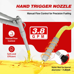 keimi nozzle closeup with trigger for precise flow control and safety