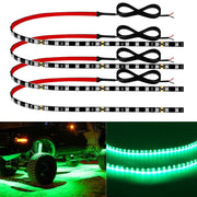 Keiurot 4-pack front packaging showing green LED strips and benefits