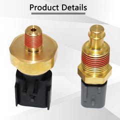 KEJSTED sensors installed under hood demonstrating direct-fit replacement and correct orientation