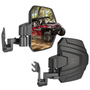 KEMIMOTO A-pillar front view showing sturdy fit and improved sightlines