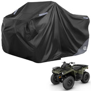 KEMIMOTO cover front view showing full ATV protection and weather resistance