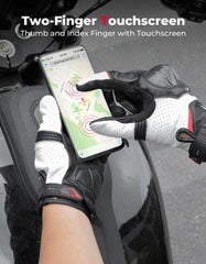 KEMIMOTO back view highlighting carbon-fiber knuckle shell protection