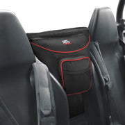 KEMIMOTO front view of center bag showing compact storage and neat appearance