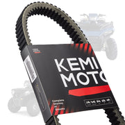 KEMIMOTO drive belt front packaging showing product fitment benefit