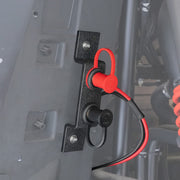 KEMIMOTO front-mounted jump post showing easy access benefit