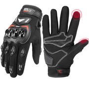 KEMIMOTO front view of gloves showing full design and secure fit benefit