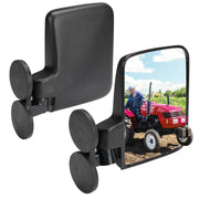 KEMIMOTO front view of magnetic mirror showing full product and mounting benefit
