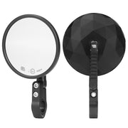 KEMIMOTO front view mirror showing compact profile and improved rear visibility