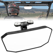KEMIMOTO front view of magnetic mirror offering wide visibility