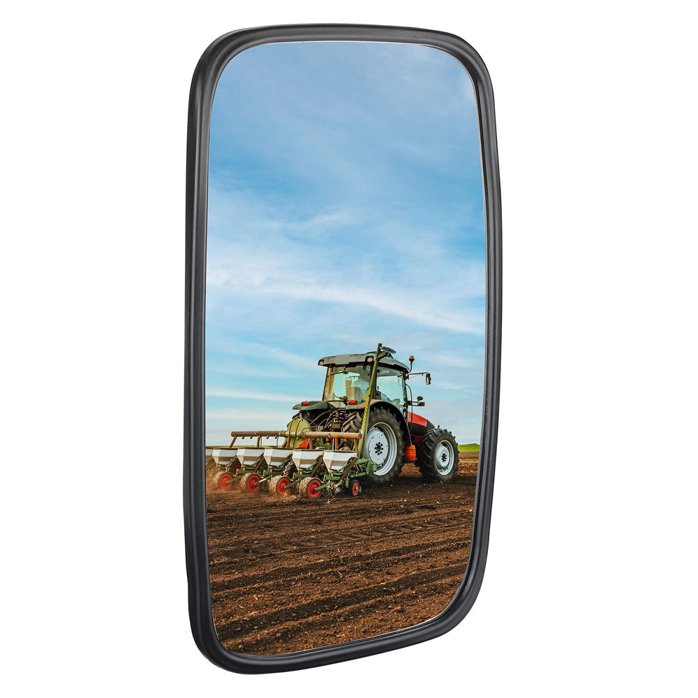 KEMIMOTO front view mirror showing wide visibility and improved safety