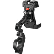 KEMIMOTO front view mount showing secure phone hold and stability