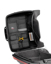 KEMIMOTO front view showing organized pockets and tidy storage benefit