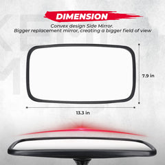 KEMIMOTO mounting tube area illustrating fit for 0.6-inch to 0.8-inch bars