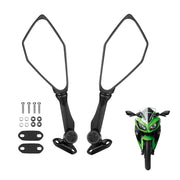 KEMIMOTO front view of mirror pair showing fitment and finish for easy replacement