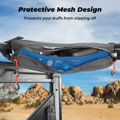KEMIMOTO water-resistant SBS zipper detail for easy glove-friendly use
