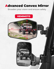 KEMIMOTO side profile folded inward demonstrating breakaway safety