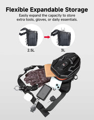 KEMIMOTO adjustable strap and buckle fitting securely with comfort
