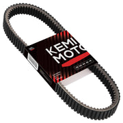 KEMIMOTO front view of X3 CVT belt shows fit and durability benefit